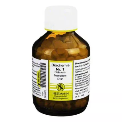 BIOCHEMIE 1 Calcium fluoratum D 12 tablettia, 400 kpl