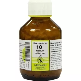 BIOCHEMIE 10 Natrium sulphuricum D 6 tablettia, 400 kpl