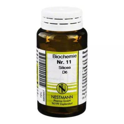 BIOCHEMIE 11 Silicea D 6 tablettia, 100 kpl