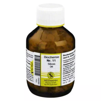 BIOCHEMIE 11 Silicea D 6 tablettia, 400 kpl 11 Silicea D 6 tablettia, 400 kpl