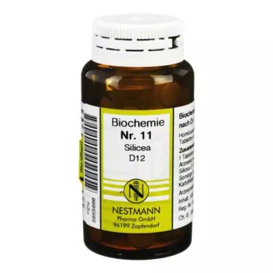 BIOCHEMIE 11 Silicea D 12 tablettia, 100 kpl