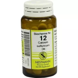 BIOCHEMIE 12 Calcium sulphuricum D 6 tablettia, 100 kpl