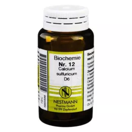 BIOCHEMIE 12 Calcium sulphuricum D 6 tablettia, 100 kpl