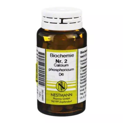 BIOCHEMIE 2 Kalsiumfosforicum D 6 tablettia, 100 kpl