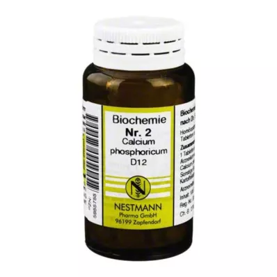 BIOCHEMIE 2 Kalsiumfosforicum D 12 tablettia, 100 kpl
