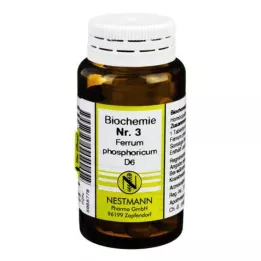 BIOCHEMIE 3 Ferrum phosphoricum D 6 tablettia, 100 kpl