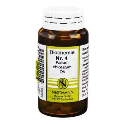 BIOCHEMIE 4 Kalium chloratum D 6 tablettia, 100 kpl