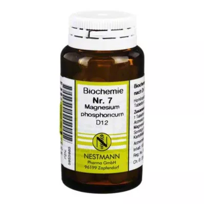 BIOCHEMIE 7 Magnesium phosphoricum D 12 tablettia, 100 yks