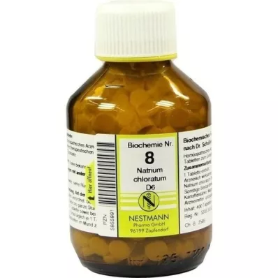 BIOCHEMIE 8 Natrium chloratum D 6 tablettia, 400 kpl