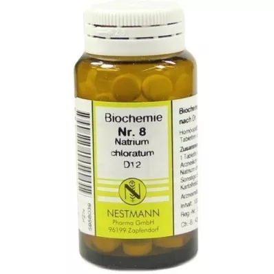 BIOCHEMIE 8 Natrium chloratum D 12 tablettia, 100 kpl