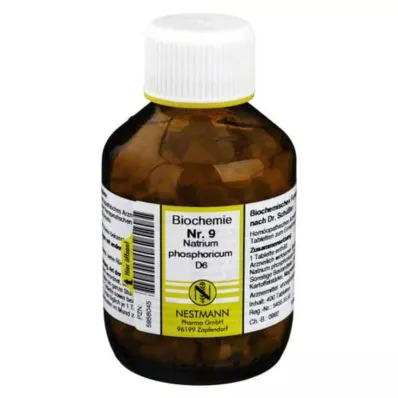 BIOCHEMIE 9 Natrium phosphoricum D 6 tablettia, 400 kpl