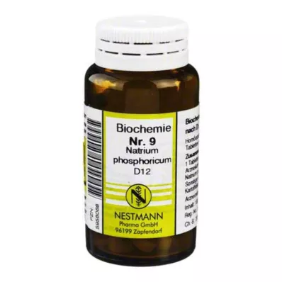 BIOCHEMIE 9 Natrium phosphoricum D 12 tablettia, 100 kpl BIOCHEMIE 9 Natrium phosphoricum D 12 tablettia, 100 kpl
