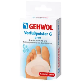 GEHWOL Etujalkapehmuste G iso, 2 kpl