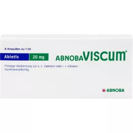 ABNOBAVISCUM Abietis 20 mg -ampullit, 8 kpl