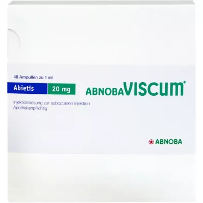 ABNOBAVISCUM Abietis 20 mg -ampullit, 48 kpl