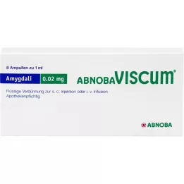 ABNOBAVISCUM Amygdali 0,02 mg ampullit, 8 kpl