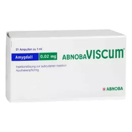 ABNOBAVISCUM Amygdali 0,02 mg ampullit, 21 kpl