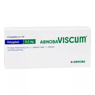 ABNOBAVISCUM Amygdali 0,2 mg ampullit, 8 kpl