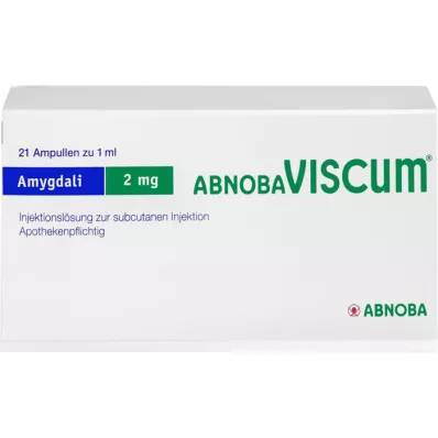 ABNOBAVISCUM Amygdali 2 mg ampullit, 21 kpl