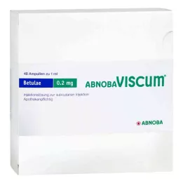ABNOBAVISCUM Betulae 0,2 mg ampullit, 48 kpl
