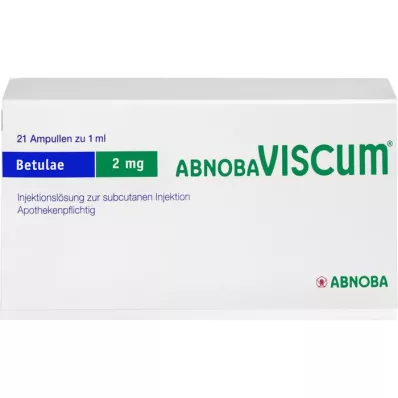 ABNOBAVISCUM Betulae 2 mg ampullit, 21 kpl