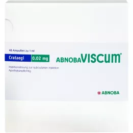 ABNOBAVISCUM Crataegi 0,02 mg ampullit, 48 kpl