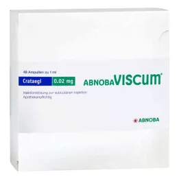 ABNOBAVISCUM Crataegi 0,02 mg ampullit, 48 kpl