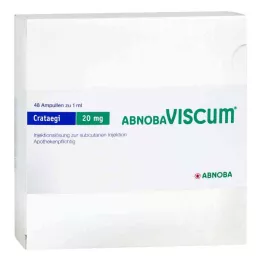 ABNOBAVISCUM Crataegi 20 mg ampullit, 48 kpl