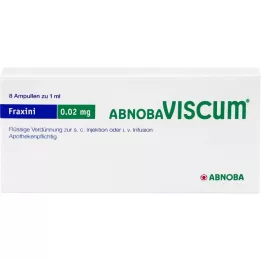 ABNOBAVISCUM Fraxini 0,02 mg ampullit, 8 kpl