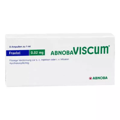 ABNOBAVISCUM Fraxini 0,02 mg ampullit, 8 kpl