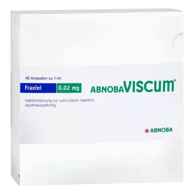 ABNOBAVISCUM Fraxini 0,02 mg ampullit, 48 kpl