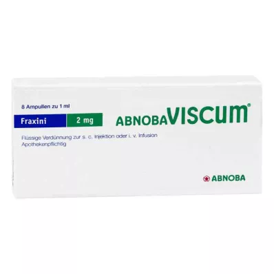 ABNOBAVISCUM Fraxini 2 mg ampullit, 8 kpl ABNOBAVISCUM Fraxini 2 mg ampullit, 8 kpl