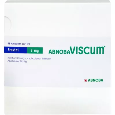 ABNOBAVISCUM Fraxini 2 mg ampullit, 48 kpl