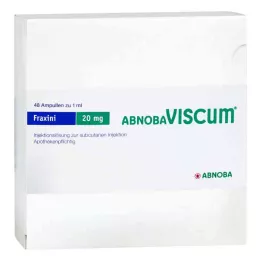 ABNOBAVISCUM Fraxini 20 mg ampullit, 48 kpl