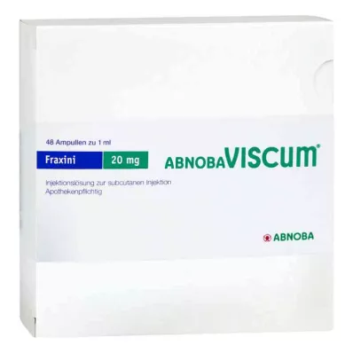 ABNOBAVISCUM Fraxini 20 mg ampullit, 48 kpl