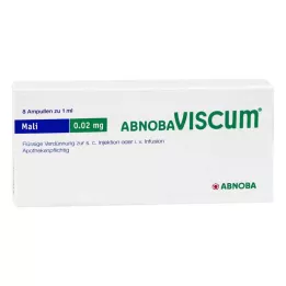 Abnobaviscum Mali 0,02 mg ampullit (8 kpl)
