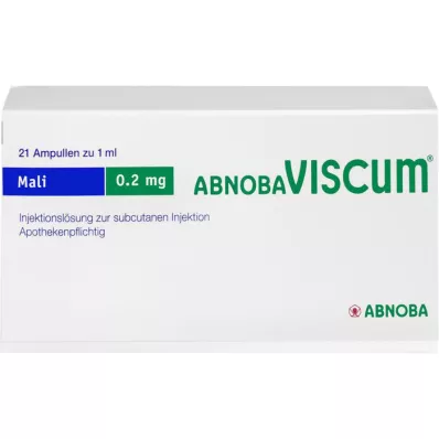 ABNOBAVISCUM Mali 0,2 mg ampullit, 21 kpl