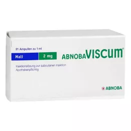 ABNOBAVISCUM Mali 2 mg ampullit, 21 kpl