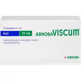 ABNOBAVISCUM Mali 20 mg ampullit, 21 kpl