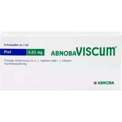 ABNOBAVISCUM Pini 0,02 mg ampullit, 8 kpl