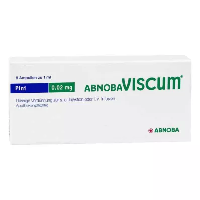 ABNOBAVISCUM Pini 0,02 mg ampullit, 8 kpl