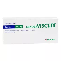 ABNOBAVISCUM Quercus 0,02 mg ampullit, 8 kpl