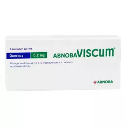ABNOBAVISCUM Quercus 0,2 mg ampullit, 8 kpl