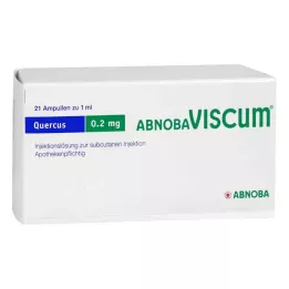 ABNOBAVISCUM Quercus 0,2 mg ampullit, 21 kpl