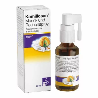 KAMILLOSAN Suu- ja kurkkusuihke, 30 ml