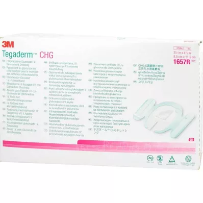 TEGADERM 3M CHG I.V. kiinnitysside 8,5x11,5 cm 1657R, 25 kpl
