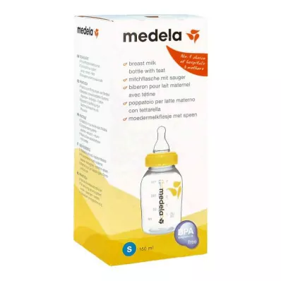 MEDELA Maitopullo 150 ml nännillä, 1 kpl