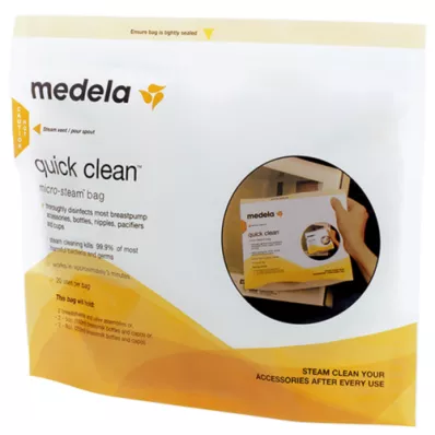 MEDELA Quick Clean -pussi, 5 kpl