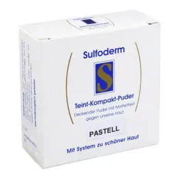SULFODERM S Complexion Compact Powder pastellivärinen puuteri, 10 g