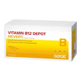 VITAMIN B12 DEPOT Hevert-ampullit, 100 kpl